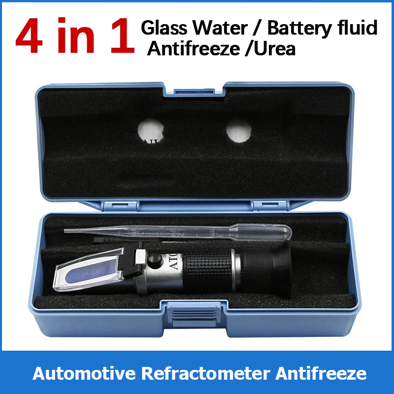 Refractometer Salinity - Frostschutzmittel-Kühlmittel-Refraktometer für das Frostschutzsystem von Kraftfahrzeugen,