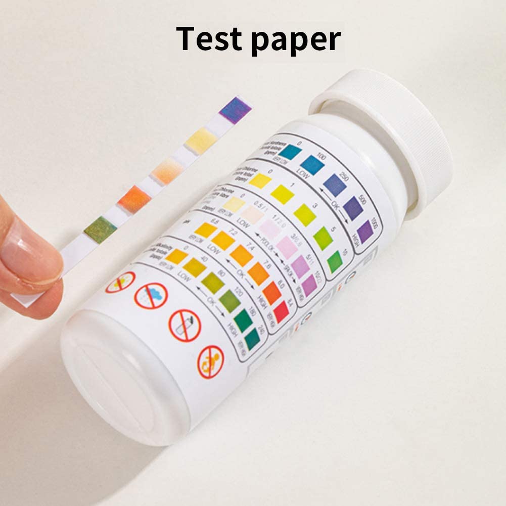 Marine Aquarium Water Test Kit - 50 Stück Mehrzweck 5 in 1
