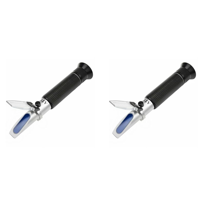 Refractometer Salinity - 2X Salinitätsrefraktometer für Meerwasser und Meeresfischzucht-Aquarien