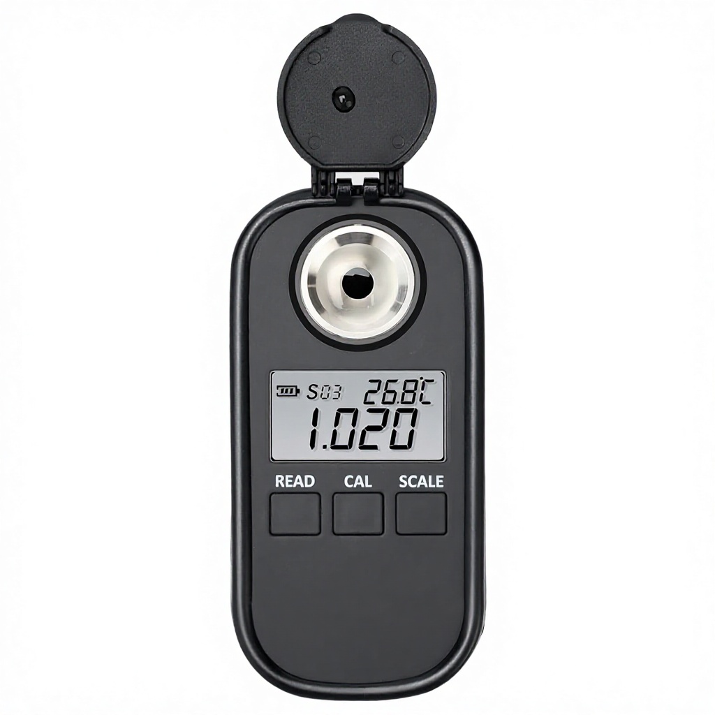 Refractometer Salinity - Digitales Refraktometer Digitales Salzgehalt-Refraktometer & Messgerät