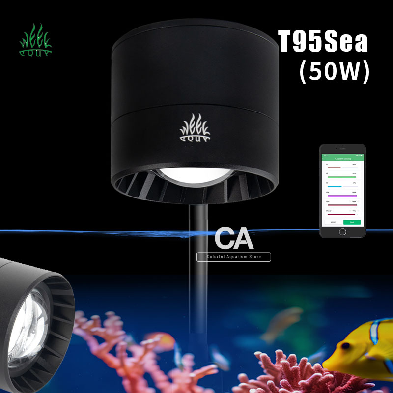 Aquarium Blue Marine Reef - WEEK AQUA Aquariumbeleuchtung Hersteller Blaues Riff-Licht