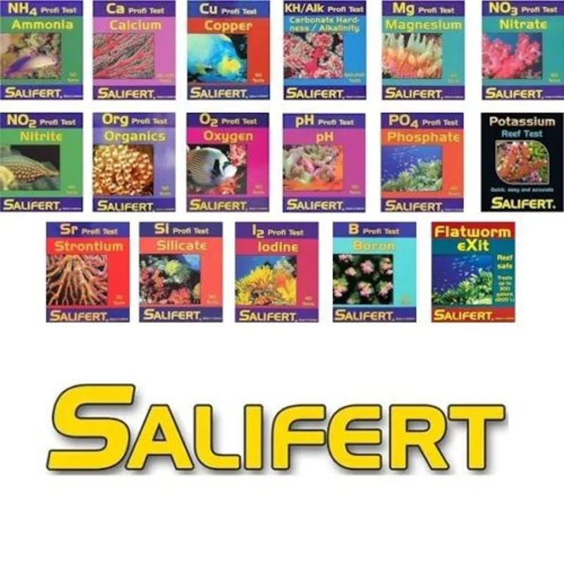 Marine Aquarium Water Test Kit - Salifert Testkit Ca Calcium Cu I2