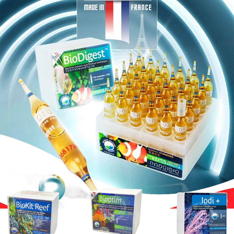 Marine Aquarium Water Test Kit - Aquarien Prodibio Bio digest Biovert Bioptim