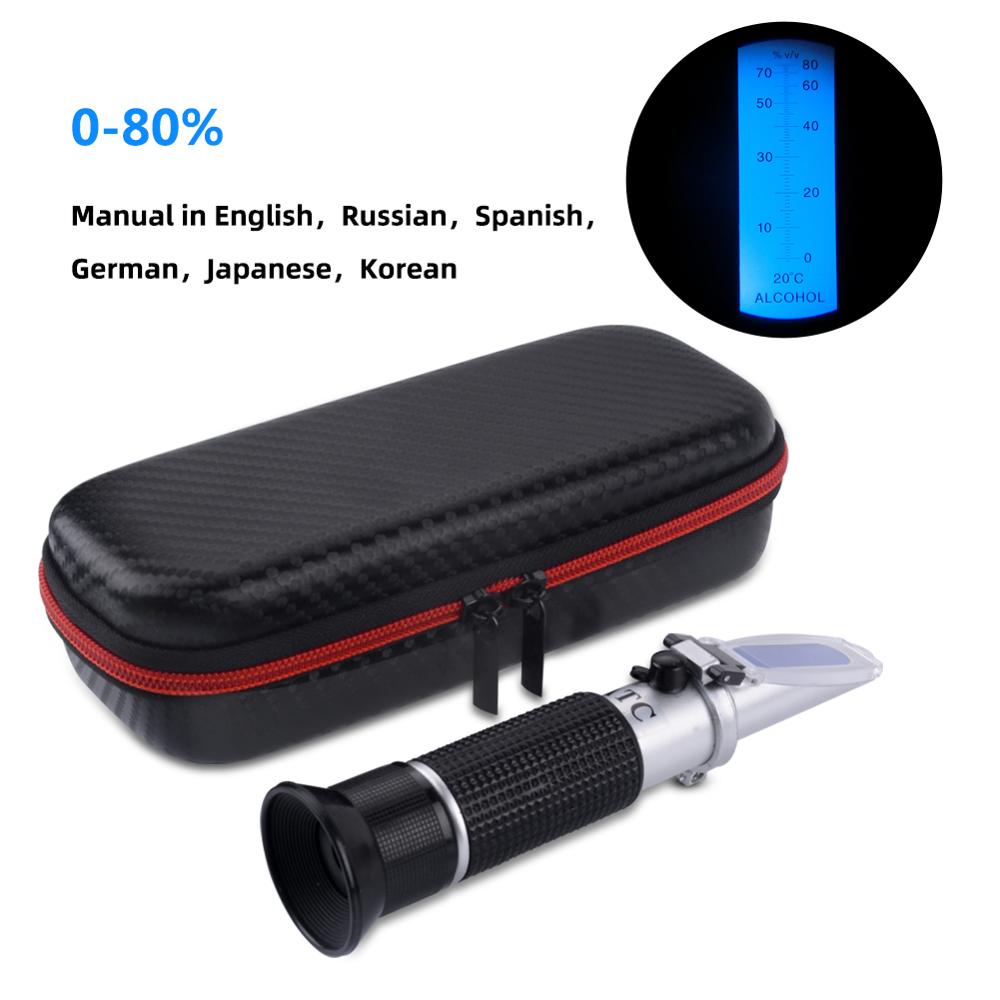 Refractometer Salinity - Heiße Neue Stoßfest Verpackung hand 0-80%