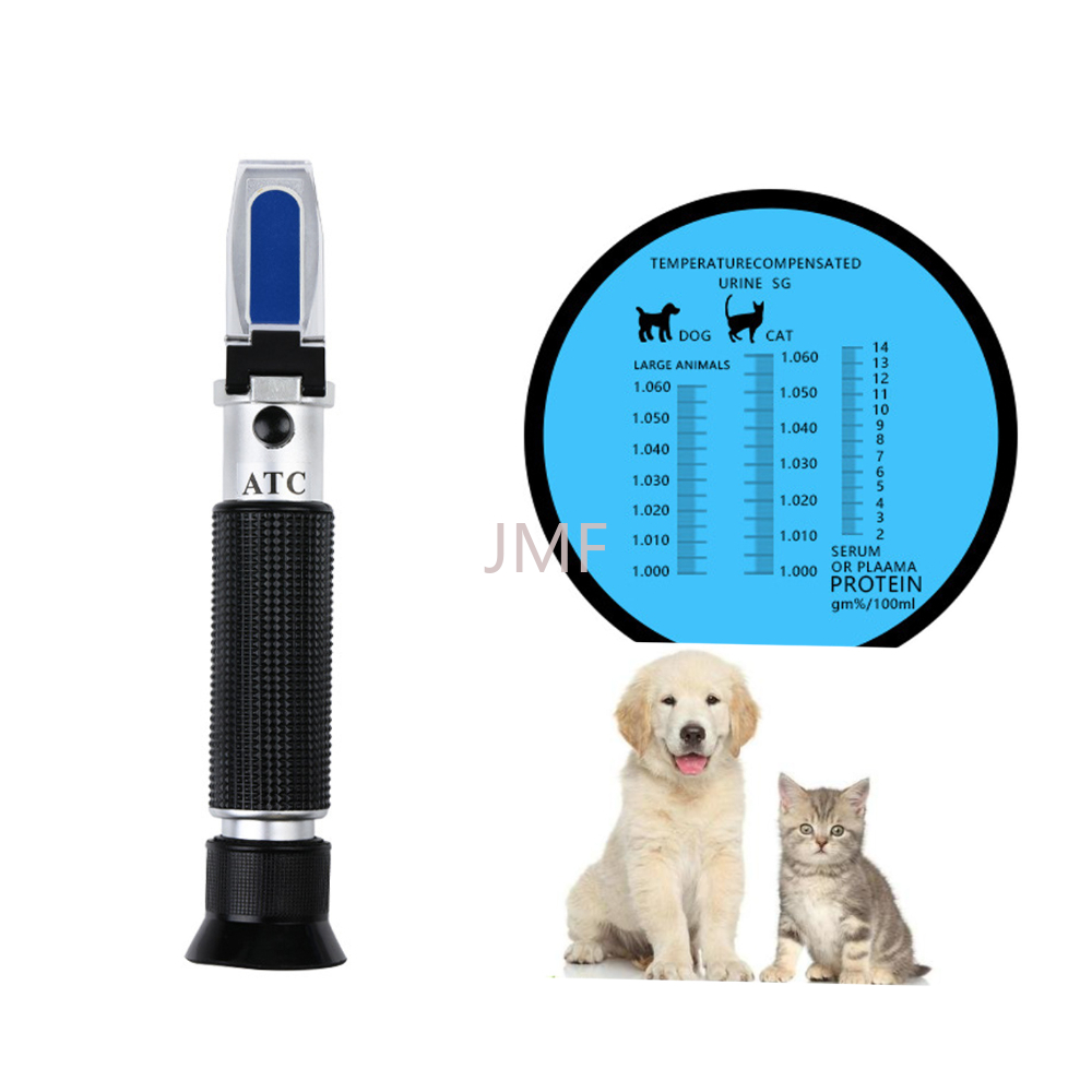 Refractometer Salinity - Veterinärmedizin Urin Spezifisches Gewicht Refraktometer Tierhydrometer
