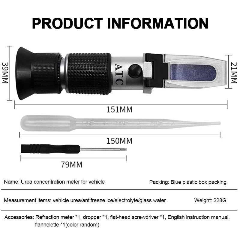 Frostschutzmittel-Kühlmittel-R – Refractometer Salinity Bewertung und Preis