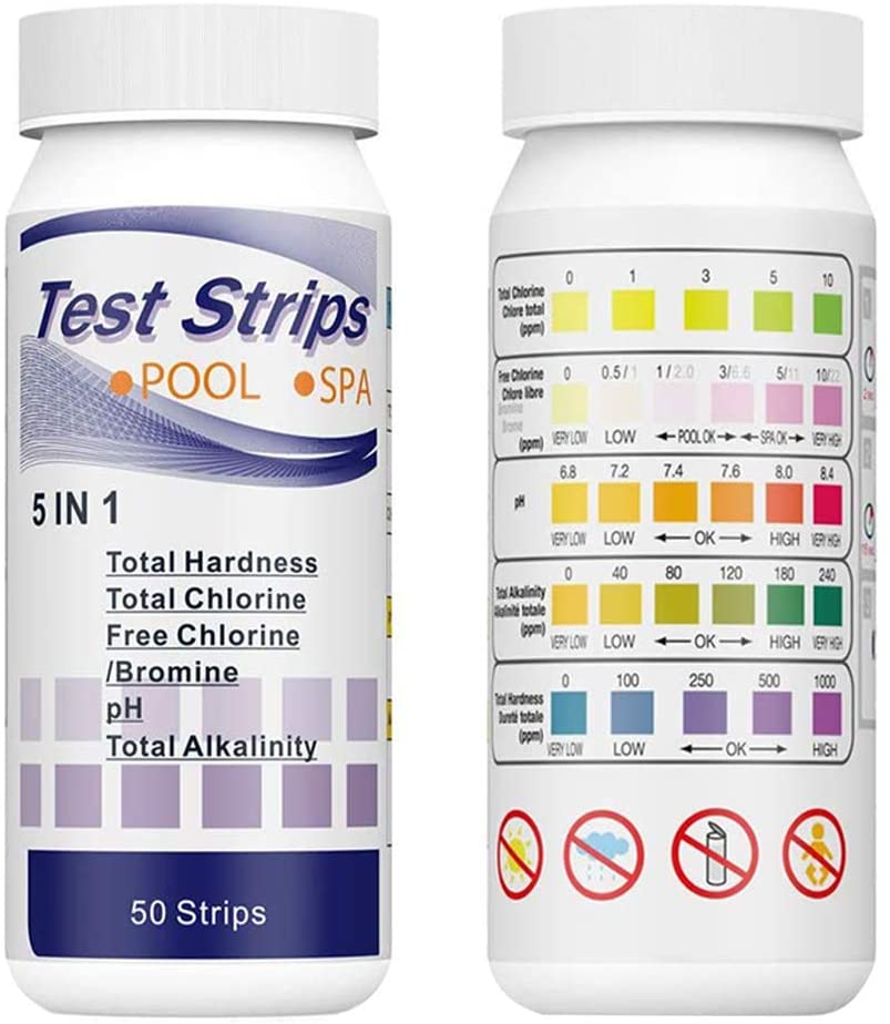 50 Stück Mehrzweck 5 in 1 Chlo – Marine Aquarium Water Test Kit Bewertung und Preis