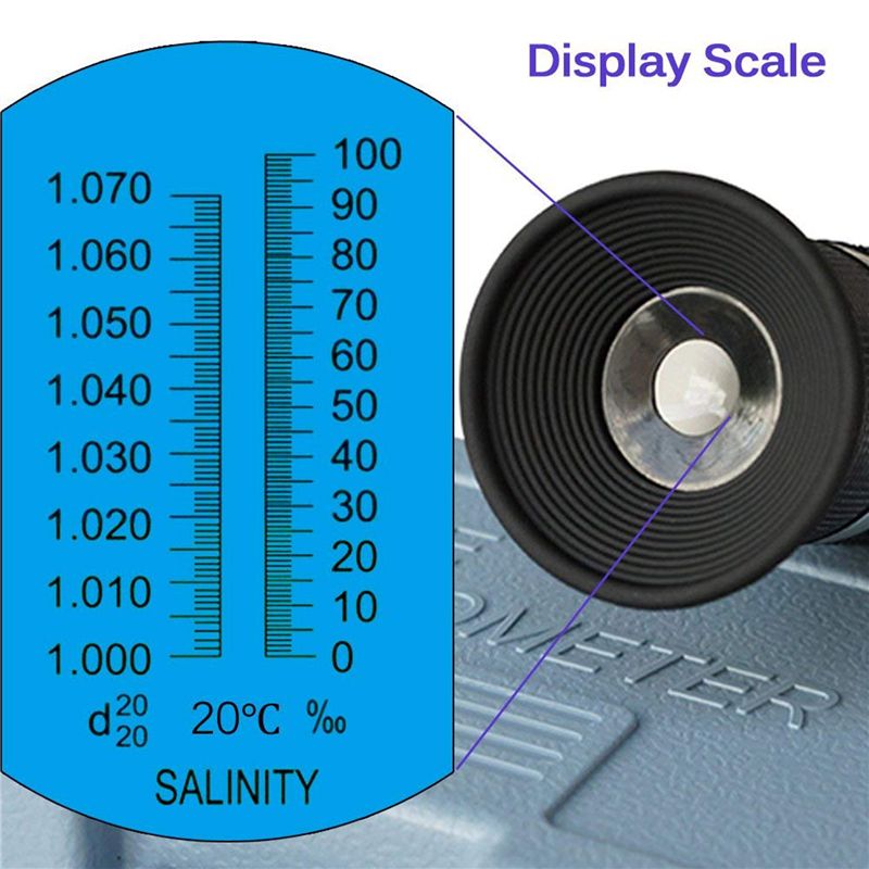 2X Salinitätsrefraktometer für – Refractometer Salinity Bewertung und Preis