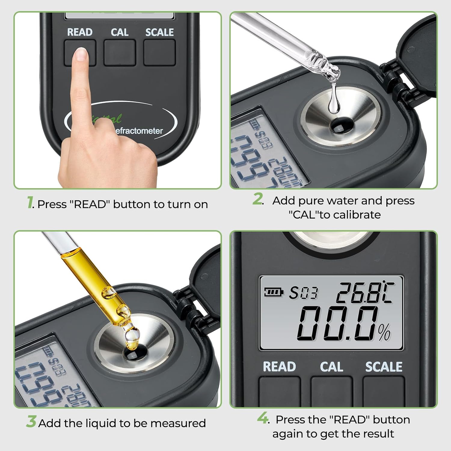 Digitales Refraktometer Digita – Refractometer Salinity Bewertung und Preis