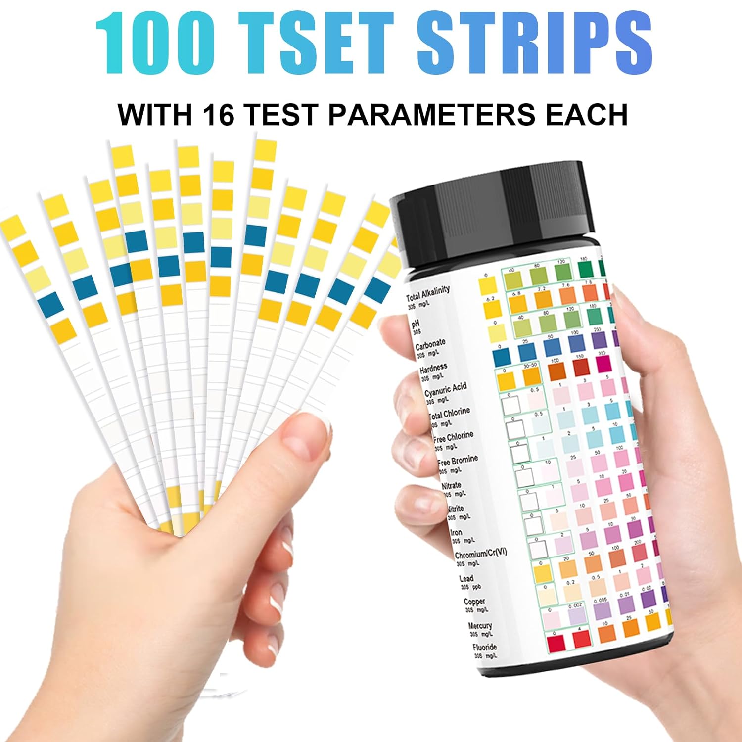 16-in-1 Wasserteststreifen, 10 – Marine Aquarium Water Test Kit Bewertung und Preis