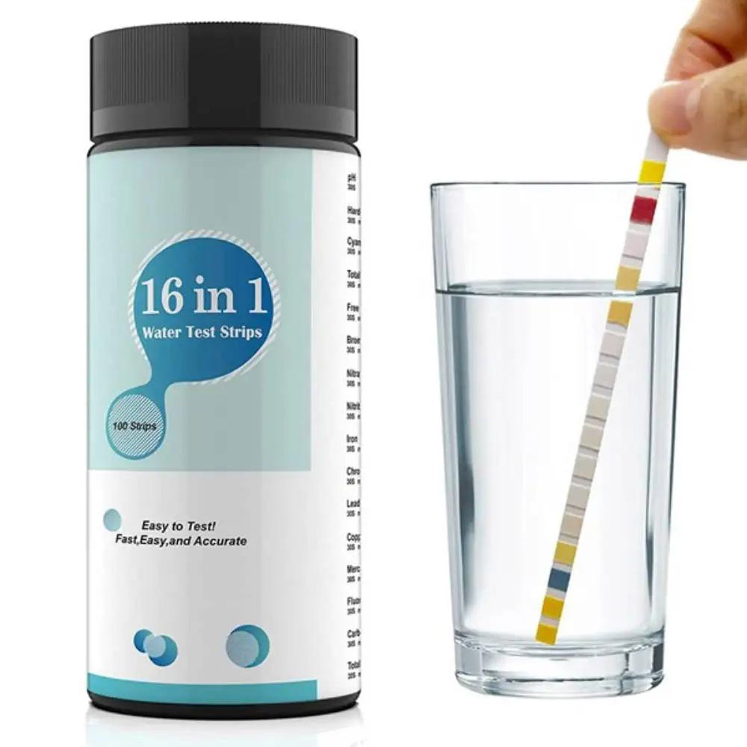 16-in-1 Wasserteststreifen, 10 – Marine Aquarium Water Test Kit Bewertung und Preis