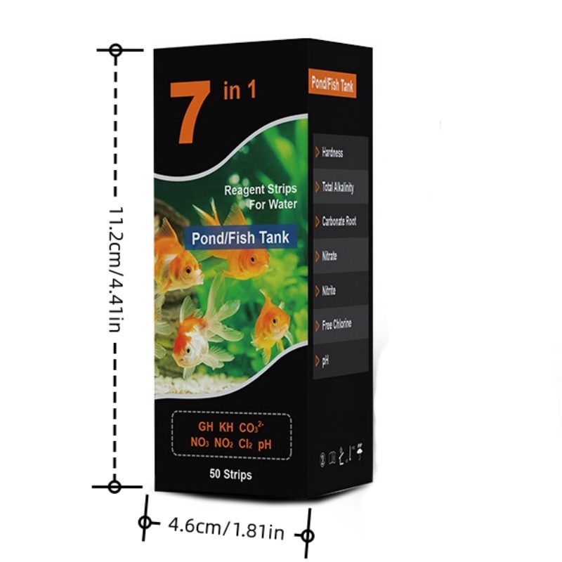 7-in-1 Aquarium Süßwasser pH-T – Marine Aquarium Water Test Kit Bewertung und Preis