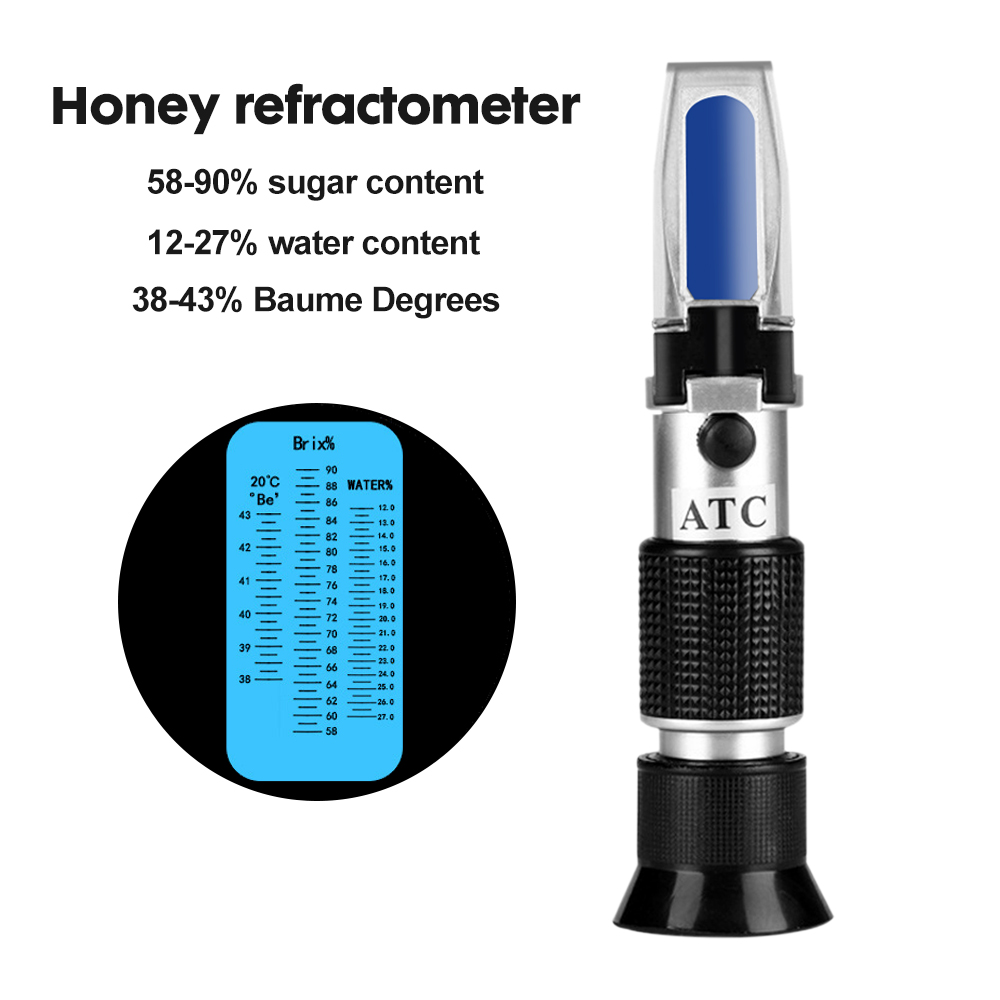 3-in-1-Hand-Honigrefraktometer – Refractometer Salinity Bewertung und Preis