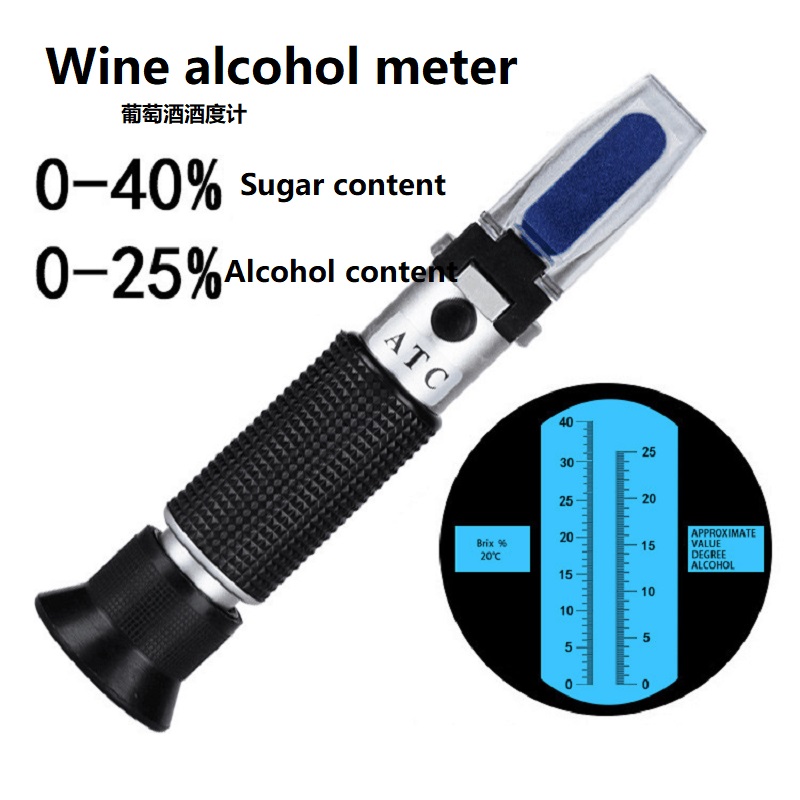Tragbares, präzises Alkoholmet – Refractometer Salinity Bewertung und Preis