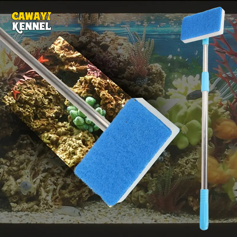 55–95 cm Teleskopgriff 180 °   – Marine Aquarium Glass Cleaner Bewertung und Preis