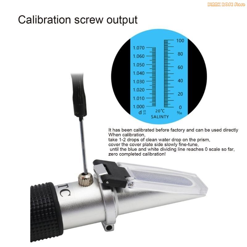 K1AE Salzgehalt-Refraktometer, – Refractometer Salinity Bewertung und Preis